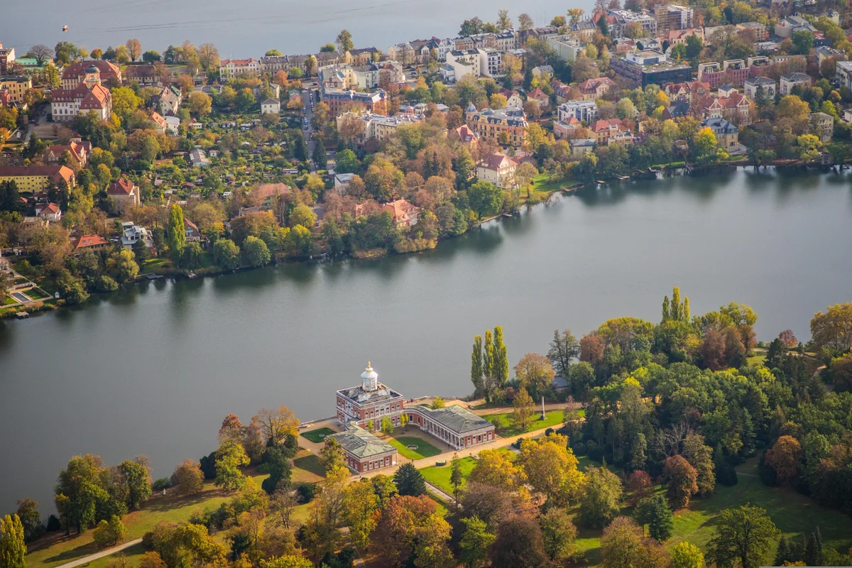 Blick über die historische Innenstadt von Potsdam