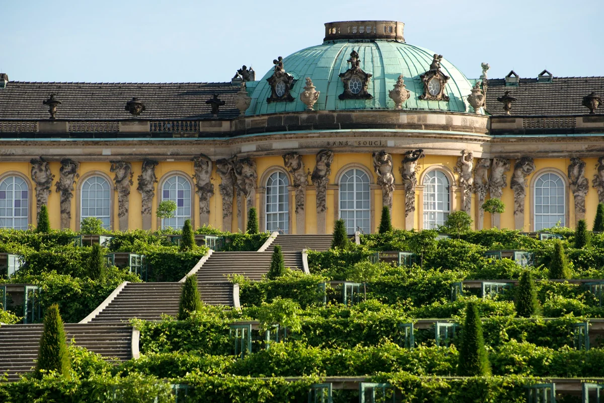 Schloss Sanssouci in Potsdam